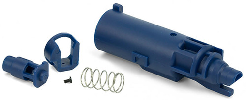 Airsoft Masterpiece EDGE Custom "Standard Version" Enhanced High Flow Nozzle for Hi-Capa/1911, Blue