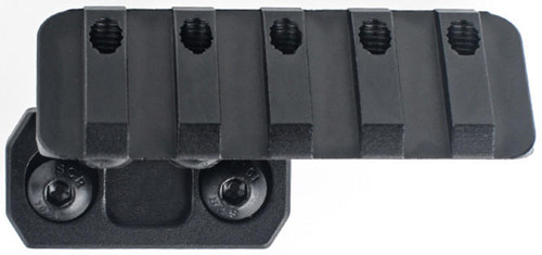 ACW Offset Picatinny Mount for M-LOK Rails, Black