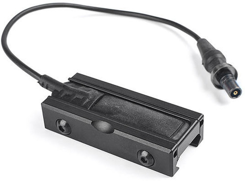 ACW Picatinny Rail Mount for Flashlight Pressure Switches, Black