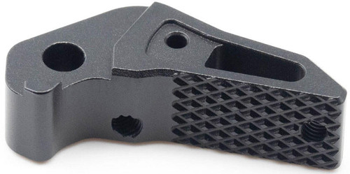 Titanium Tactical Industry Airsoft CNC Adjustable Airsoft Trigger for TM/WE G-series Galaxy and AAP-01, Black