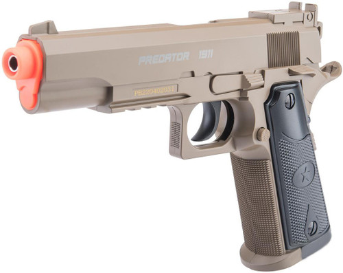 Matrix Predator 1911 Non-Blowback CO2 Airsoft Pistol, Storm