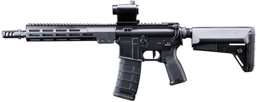 EMG Custom LanTac Licensed LA-SF15 Receiver M-LOK SBR Airsoft AEG Rifle, Black