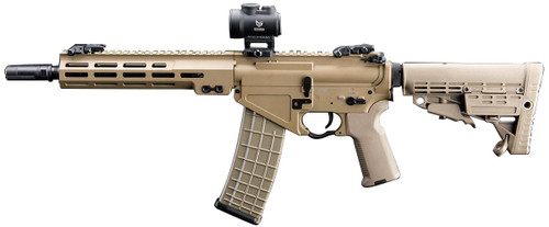 CYMA Platinum AR-47 QBS 9.5" Block 3 Airsoft AEG Rifle, Tan