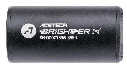 AceTech Brighter R Compact Rechargeable Airsoft Tracer Unit, Black