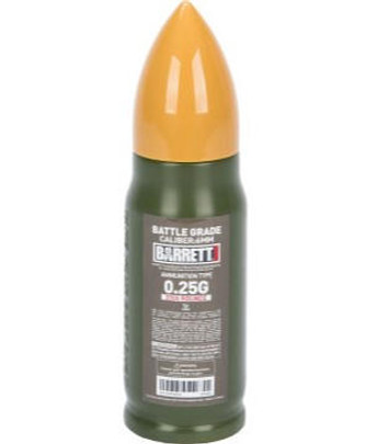 EMG Barrett Licensed 0.25g 2000rd Battle Grade 6mm Airsoft BBs, White