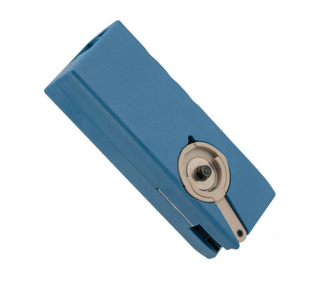 EMG Odin Innovations M12 Sidewinder Airsoft Speed Loader with M12 Sound-Dampening Buffer, Blue Edition