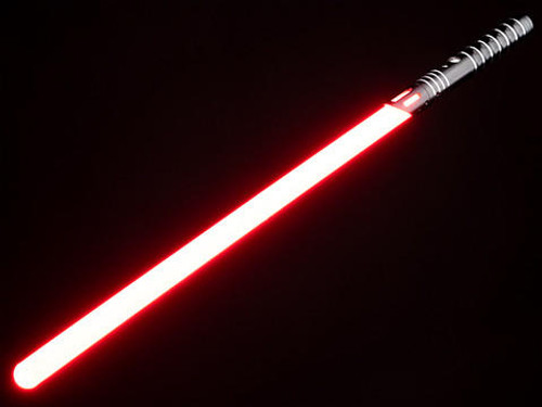 Battle Blaster Alloy Series 698 Multi-Color RGB Laser Sword w/ Rechargeable Battery, Black Hilt