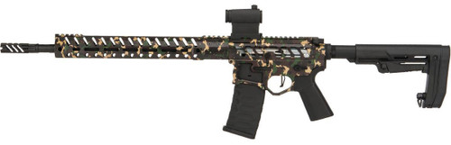 EMG F-1 Demolition Ranch Special Edition AR-15 Airsoft AEG Rifle, Camo Black