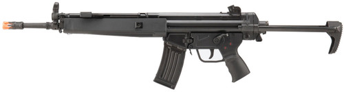 LCT LK-33 A3 Full Metal Electric Blowback Airsoft AEG Rifle w/ PDW Style Stock, Black