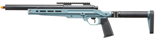 Tokyo Marui VSR-ONE Bolt Action Airsoft Sniper Rifle w/ Folding Stock, Phantom Blue