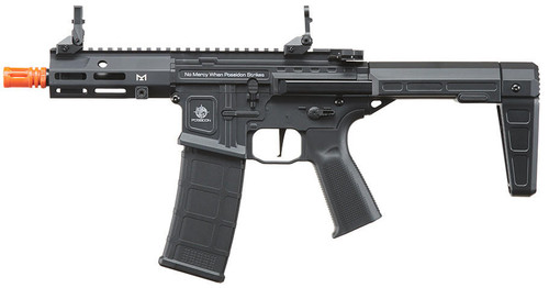 Poseidon Punisher 6" QRF w/ Aether V2 AEGR Airsoft Rifle, Black