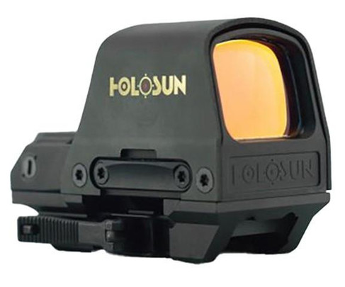 HOLOSUN HS510C Solar w/ Battery Powered Open Reflex Sight w/ Dual Reticles, Black