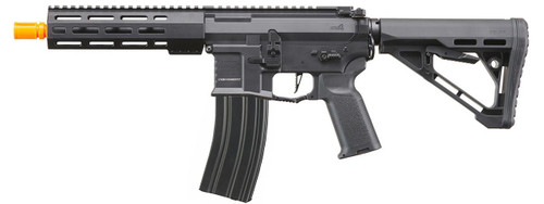 Lancer Tactical Gen 4 Predator SBR Airsoft AEG Rifle w/ PTS SR 7.5" Rail System & Nebula II ETU, Black