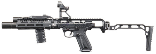 Custom Action Army Stealthy Dagger AAP-01 Assassin GBB Airsoft Pistol, Black