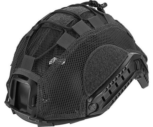 Lancer Tactical BUMP Helmet Cover in Medium, Black