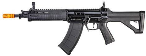 E&L T192 DPS Dual Powered System HPA/CO2 GBB Platinum Airsoft Rifle, Black