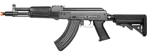 E&L AK104PMC-A Gen 2 Carbine Platinum Airsoft AEG Rifle, Black