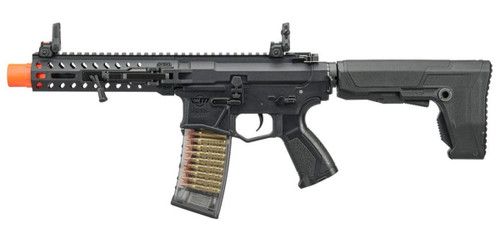 G&G CM16 GMS Striker Folding M-LOK M4 AEG Airsoft Rifle w/ GATE ASTER, Black