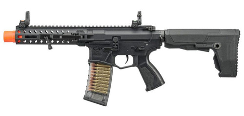 G&G CM16 GMS Striker Folding M-LOK M4 AEG Airsoft Rifle w/ GATE ASTER, Black