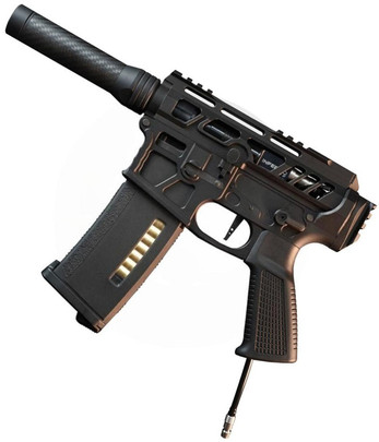 Wolverine Heretic Labs Article I HPA M4 Airsoft Rifle, Black