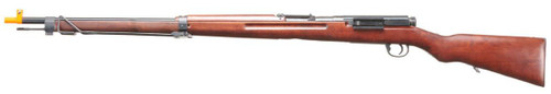 S&T Arisaka Type 97 Bolt Action Airsoft Sniper Rifle w/ Scope, Wood