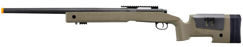 Lancer Tactical M40A3 Bolt Action Airsoft Sniper Rifle, Tan