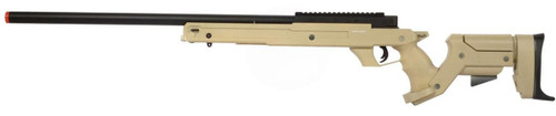 WellFire SR22 Type 22 Full Metal Bolt Action Airsoft Sniper Rifle, Dark Earth
