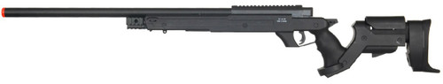 WellFire SR22 Type 22 Full Metal Bolt Action Airsoft Sniper Rifle, Black