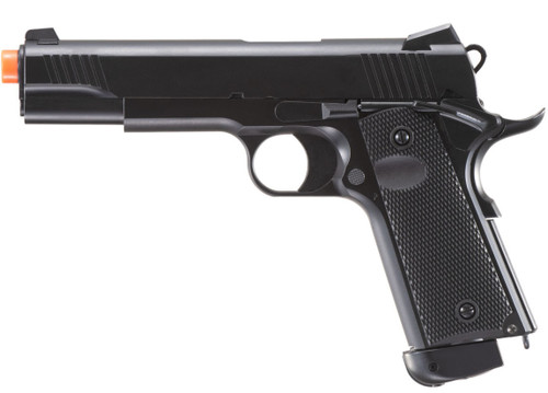 Double Bell 1911 CO2 Powered Blowback Airsoft Pistol, Black