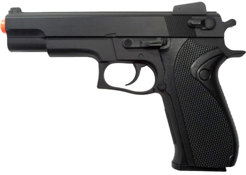 HFC M9 Standard Spring Replica Airsoft Pistol, Black