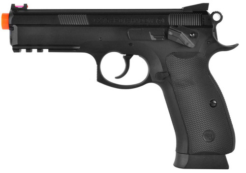 ASG Licensed CZ SP-01 Shadow Spring Airsoft Pistol w/ Accessory Rail, Black