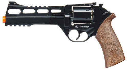 Chiappa Rhino Revolver 60DS .357 Magnum Style 6mm Airsoft Revolver, Black