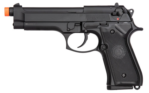Double Bell M92 U.S. Army Gas Blowback Airsoft Pistol, Black