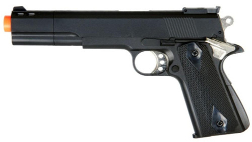 HFC Gas M1911 NBB Tactical Sidearm Airsoft Pistol, Black