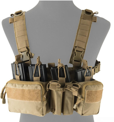 Lancer Tactical Adaptive Sniper Chest Rig, Tan