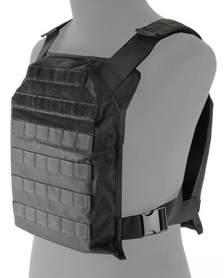 Lancer Tactical 1000D Primary Tactical Vest PPC, Black