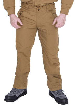 Lancer Tactical Ripstop Outdoor Combat Work Pants, Large, Coyote Brown