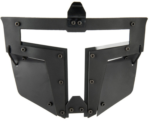 Airsoft Megastore Armory T-shaped Windowed Attachment Face Mask For Bump Helmets, Black