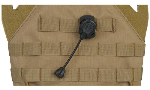 Lancer Tactical Multi-light 2-LED Helmet Light, Black