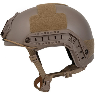 Lancer Tactical Airsoft Ballistic MH Type Helmet, Tan