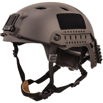 Lancer Tactical ACH Base Jump Airsoft Gear Helmet, L/XL, Smoke Gray