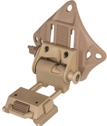 Lancer Tactical L4G19 CNC Aluminum Range NVG Mount, Dark Earth