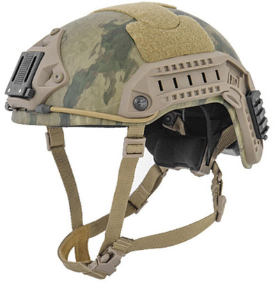 Lancer Tactical Maritime Airsoft Adjustable Helmet, Medium, Forest Green