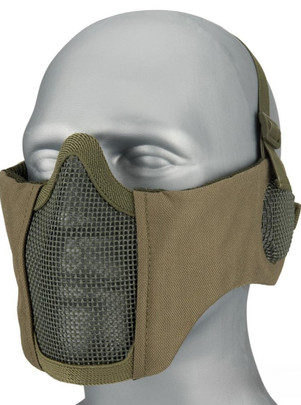 G-Force Tactical Elite Face and Ear Protective Mask, OD Green