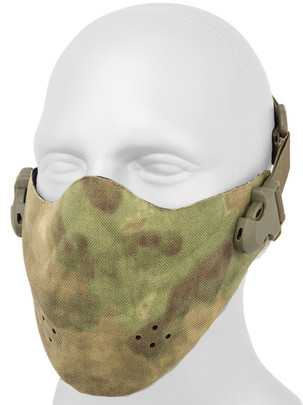 AMA Neoprene Airsoft Hard Foam Lower Face Mask, AT/FG