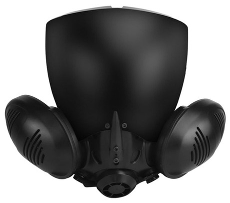 Lancer Tactical Cyberpunk COS Full Face Mask, Black