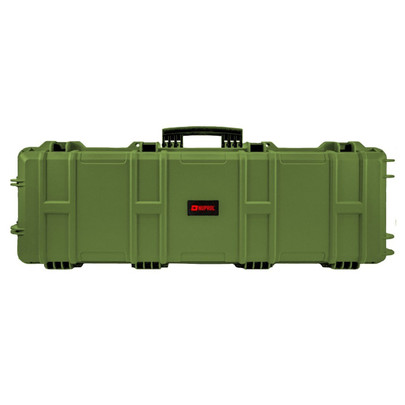 Nuprol Premium Large 43" Hard Rifle Case w/ Wave Foam, Green
