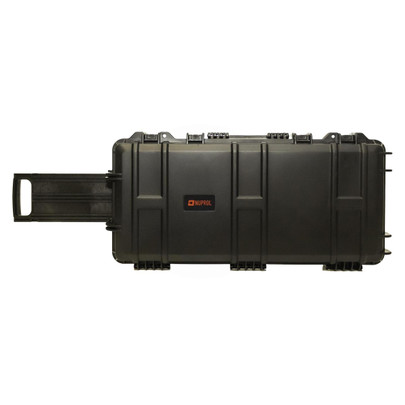 Nuprol Premium Medium 31.5" Hard Rifle Case w/ Wave Foam, Black