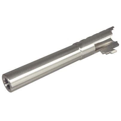 Atlas Custom Works Infinity SVP Stainless Steel 5.1 Outer Barrel for Hi-Capa GBB Pistols, Silver