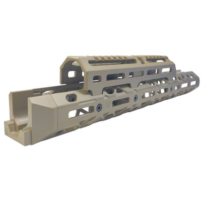 Atlas Custom Works Extended Handguard For GHK/LCT AKM/74S Airsoft Rifles, Tan